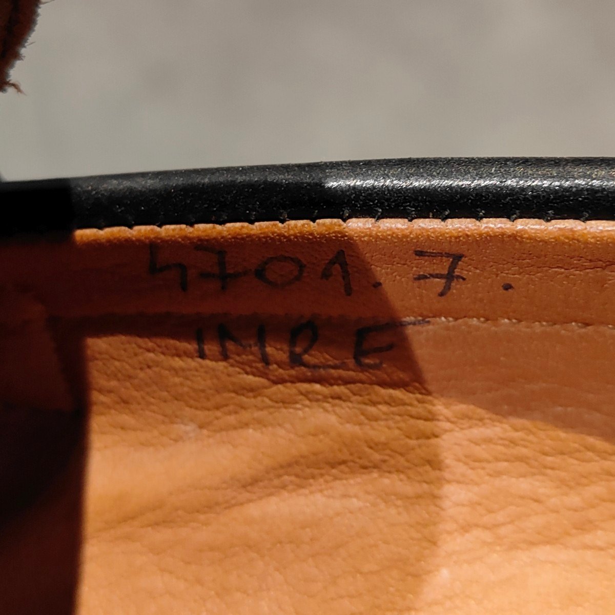 希少 新品未使用【HEINRICH DINKELACKER】ハインリッヒディンケラッカー ウィーン ローファー ツォップナート コードバン ブラック サイズ UK7