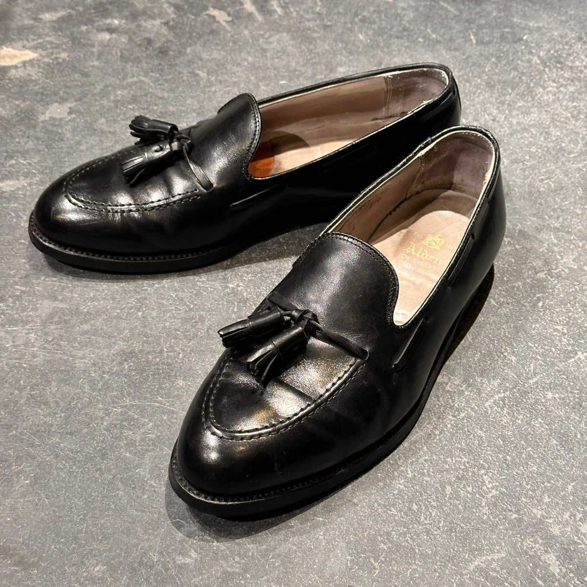 【Alden】オールデン 660 タッセルローファー カーフ ブラック サイズUS8.5EEE アバディーンラスト