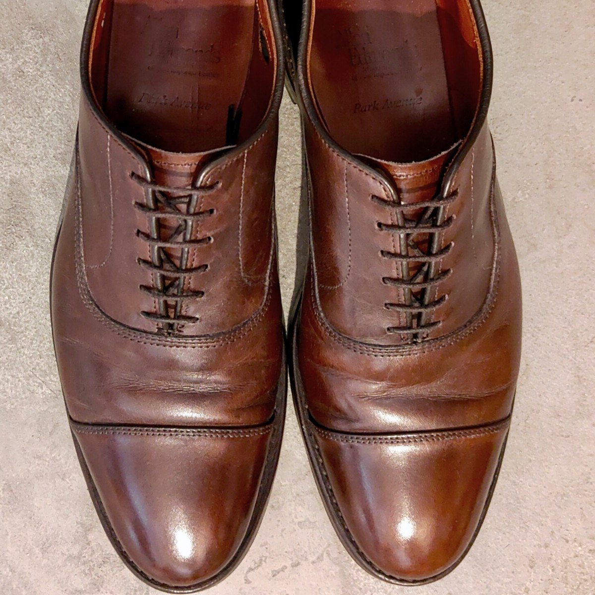 Allen Edomons】アレンエドモンズ パークアベニュー ストレートチップ