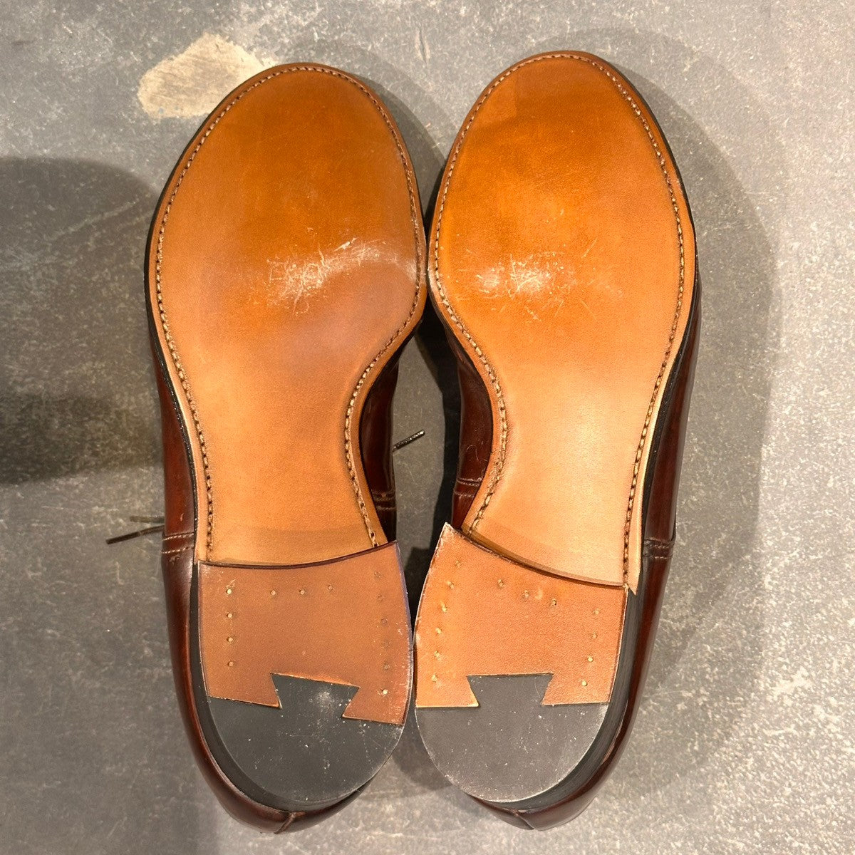 【ALDEN】オールデン 5492 MARINA DE BOURBON別注 Vチップ コードバン ダークバーガンディ サイズUS7.5D モディファイドラスト