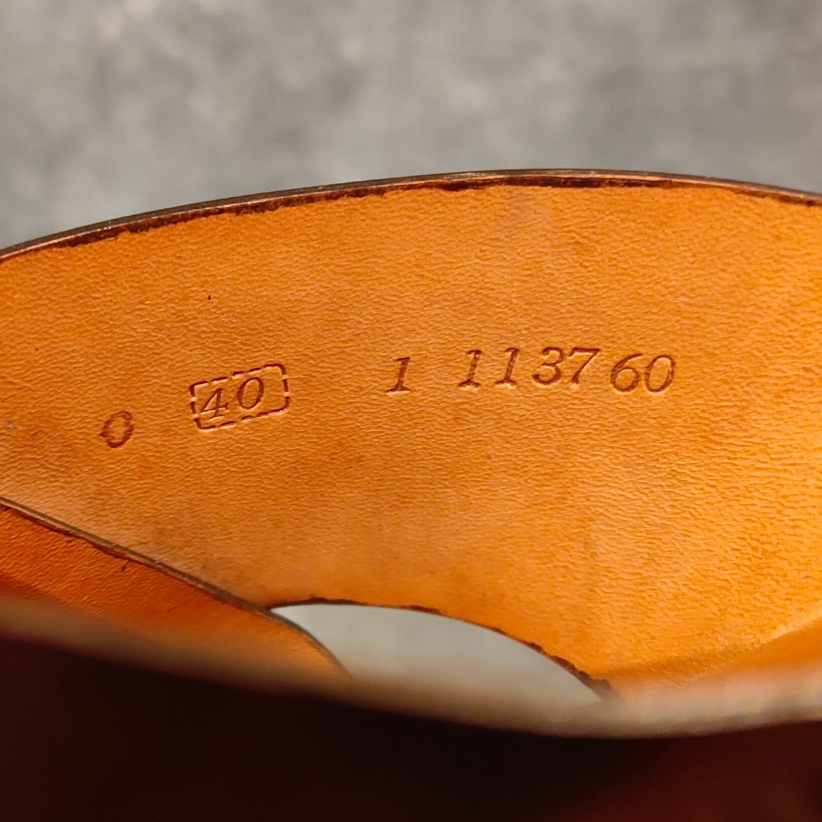 使用数回【LUDWIG REITER】ルーディックライター サンダル 1137 ホーウィン コードバン ブラウン サイズ40