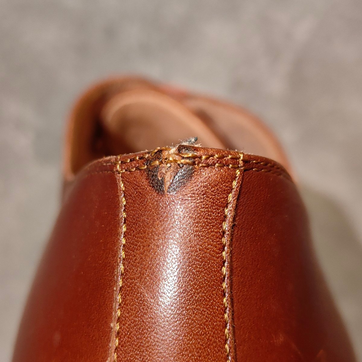 【Paraboot】パラブーツ モンターニュ ストレートチップ ブラウン サイズ UK8 参考定価￥101,200-