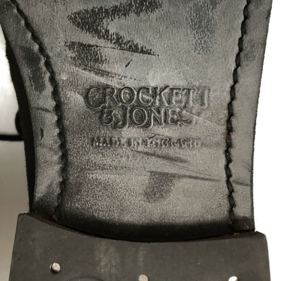 【CROCKETT&JONES】クロケット&ジョーンズ  ブーツ スエード ブラック（黒） サイズ 8.5 ラスト