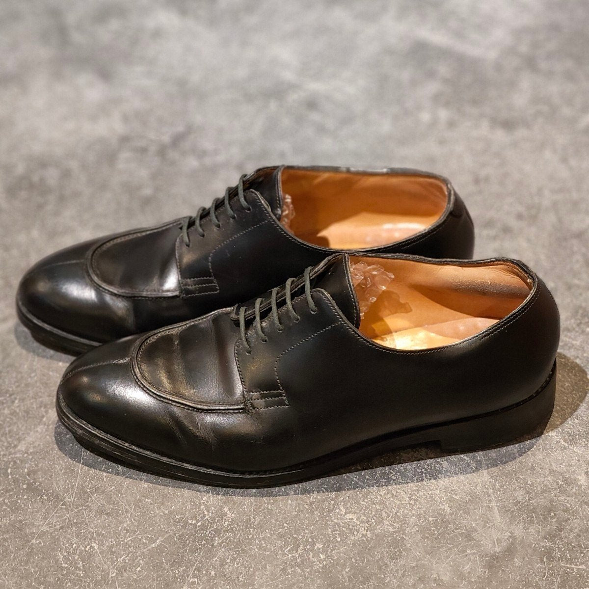 JOHN LOBB】ジョンロブ ノルウェイ Uチップ カーフ ブラック サイズ