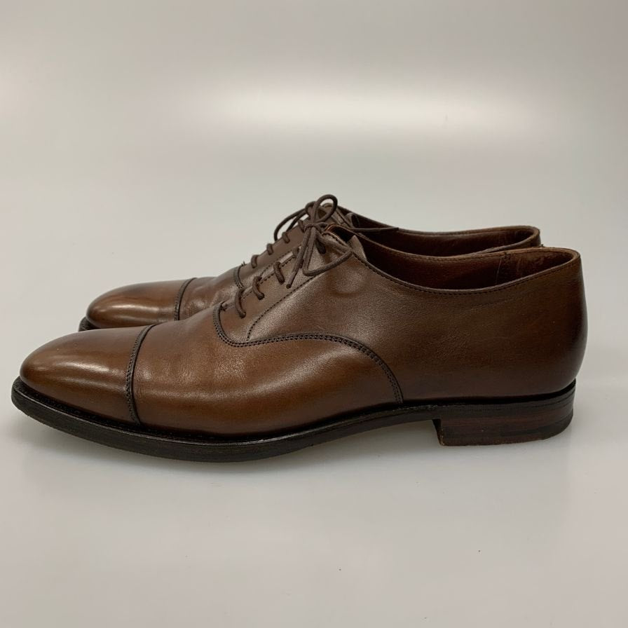 【CROCKETT&JONES】クロケット&ジョーンズ 9447 ビジネスシューズ カーフ ブラウン（茶系） サイズ 7D ラスト
