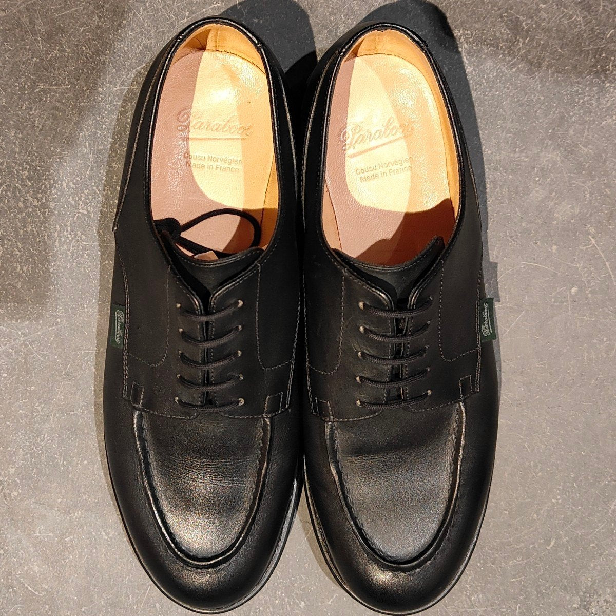 試着程度【Paraboot】パラブーツ シャンボード Uチップ リスレザー