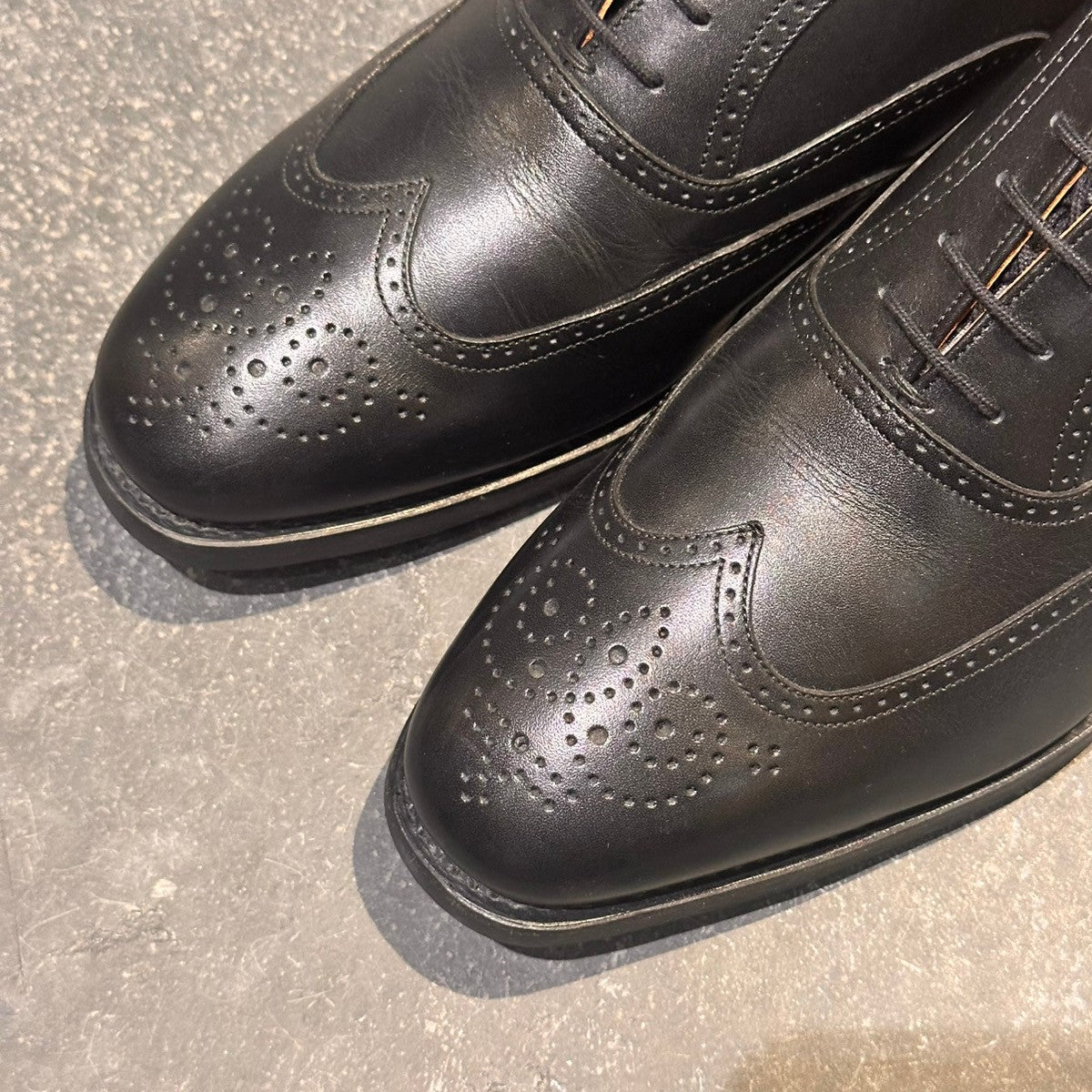 美品【SCOTCH GRAIN】スコッチグレイン 1765 ウイングチップ カーフ