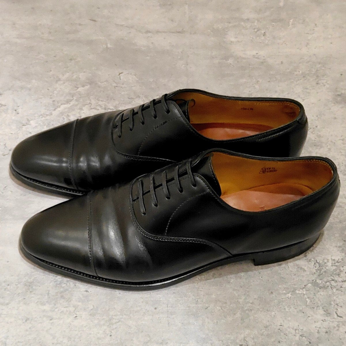 【JOHN LOBB】ジョンロブ シティ2 ストレートチップ カーフ ブラック サイズUK5.5E 7000ラスト