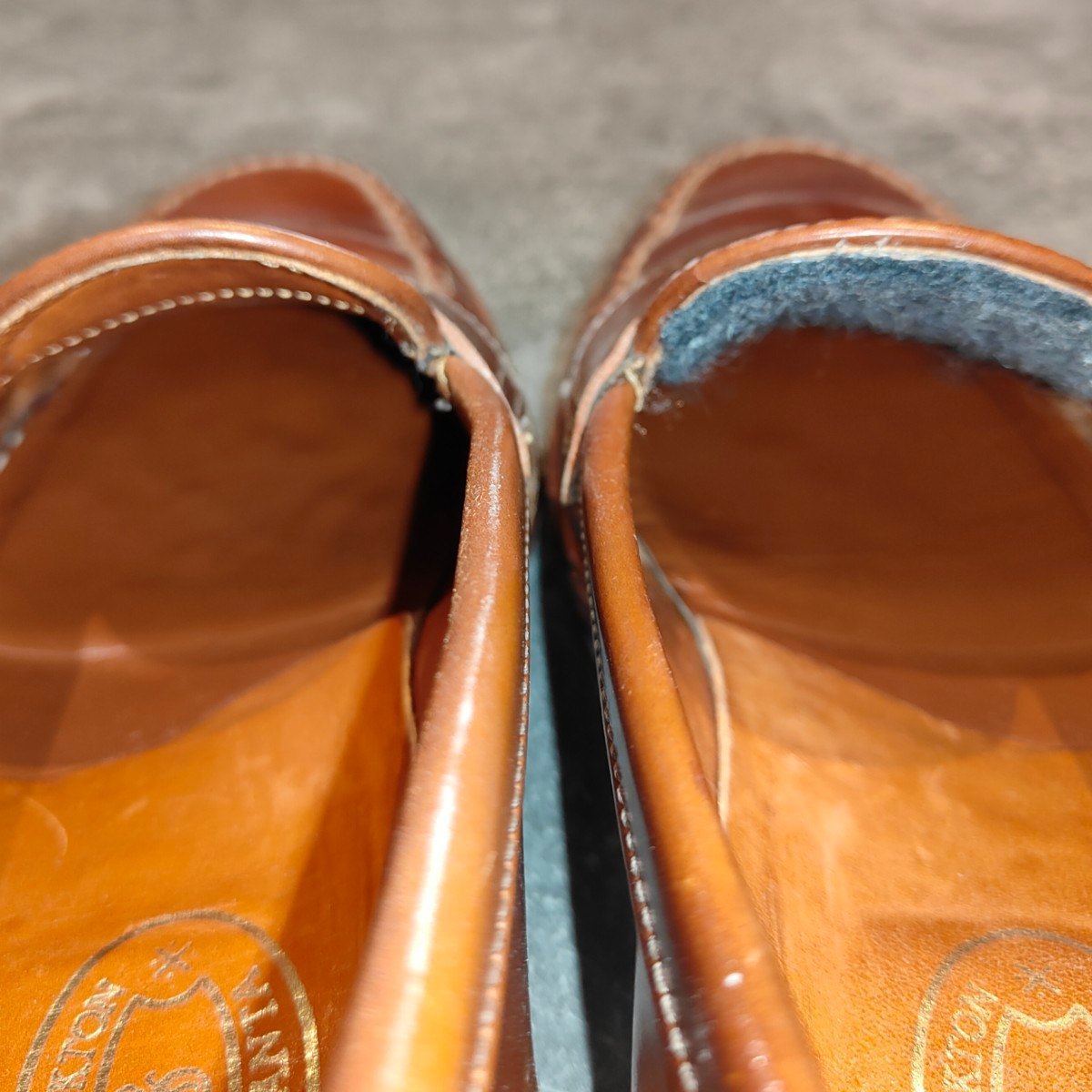 希少 美品【ALDEN】オールデン H.Stockton別注 6746 ペニーローファー