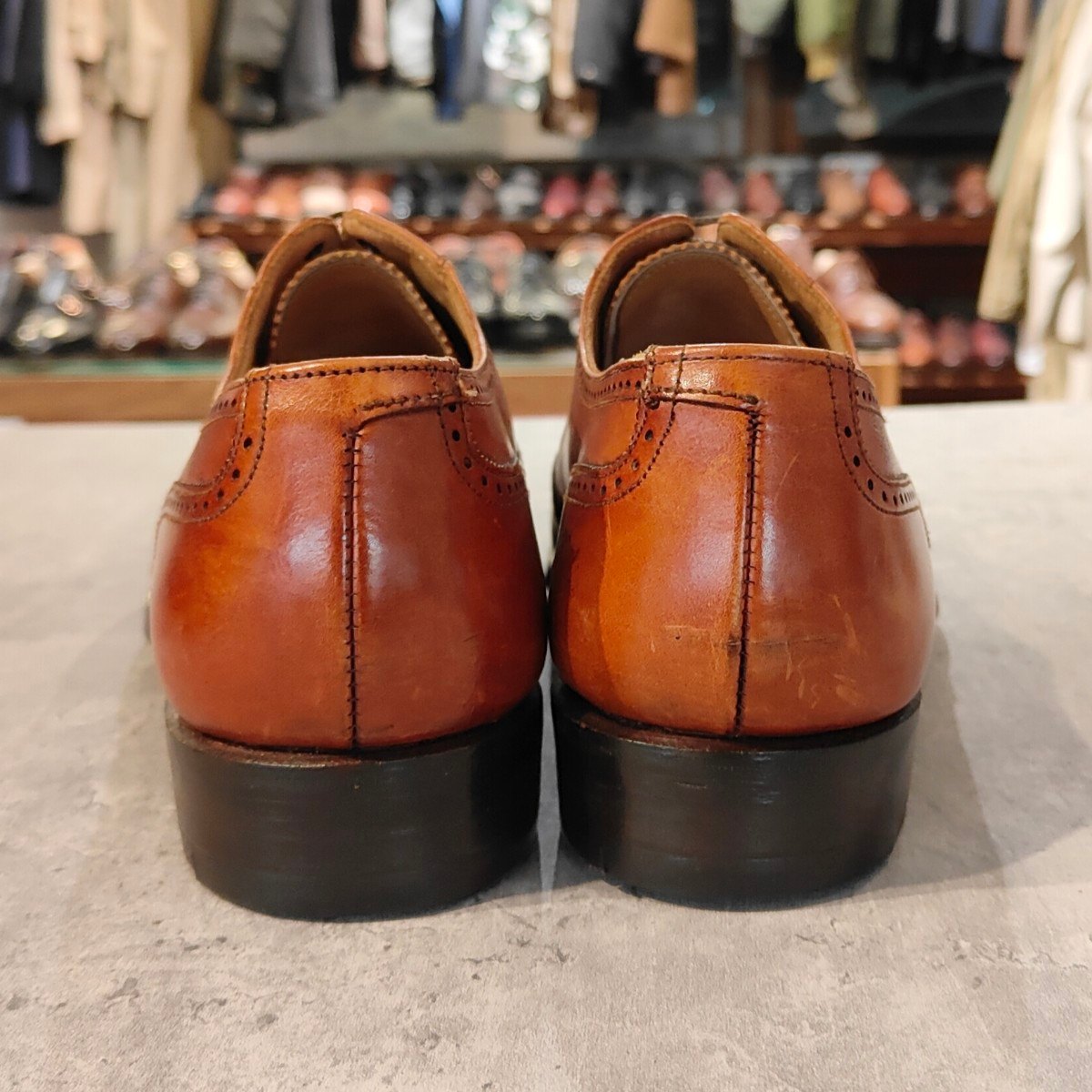 希少 美品【CROCKETT&JONES】クロケット＆ジョーンズ製 ブルックス