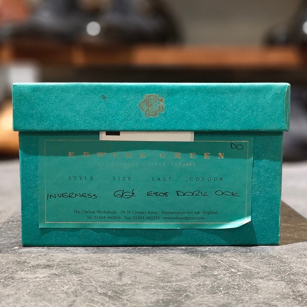 美品【EDWARD GREEN】エドワードグリーン インバーネス ウイングチップ