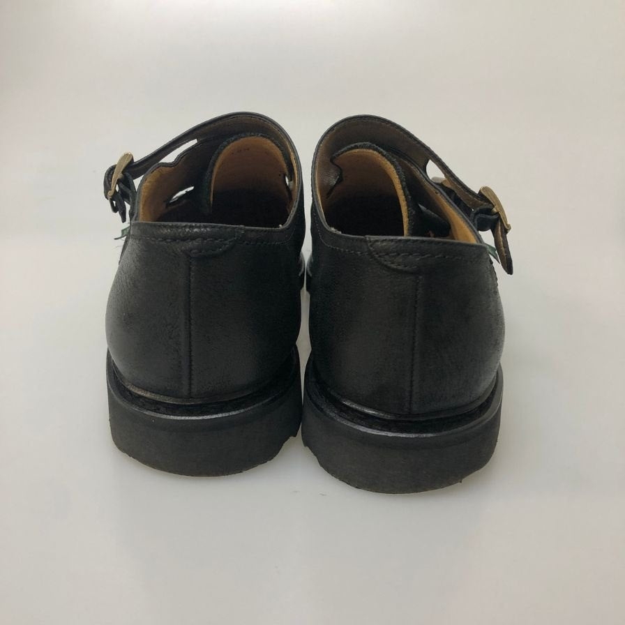 【Paraboot】パラブーツ ウィリアム ダブルモンク リスレザー ブラック サイズUK8 メンズ