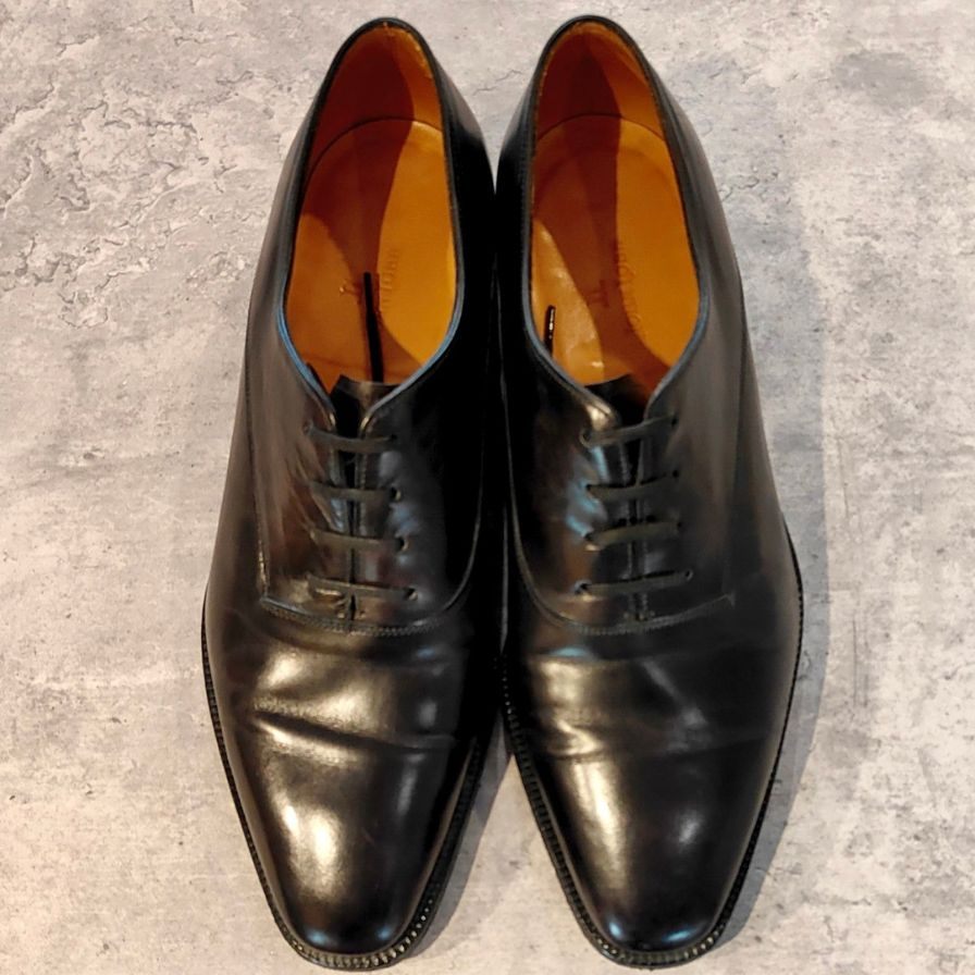 【JOHN LOBB】ジョンロブ レザーシューズ ベケッツ ストレートチップ カーフ 8000ラスト ブラック メンズ サイズ UK6.5E BECKETTS