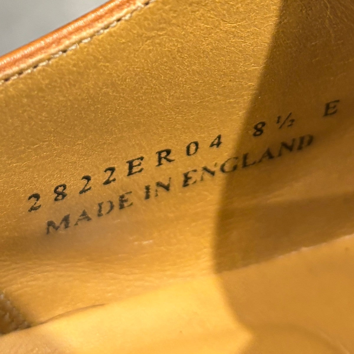 【Lloyd Footwear】ロイドフットウェア 2822ER04 シングルモンク ダイナイトソール  カーフ ブラウン サイズ UK8.5E
