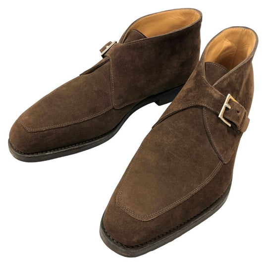 【JOHN LOBB】ジョンロブ 1306 ブーツ スエード ブラウン（茶系） サイズ 5E ラスト