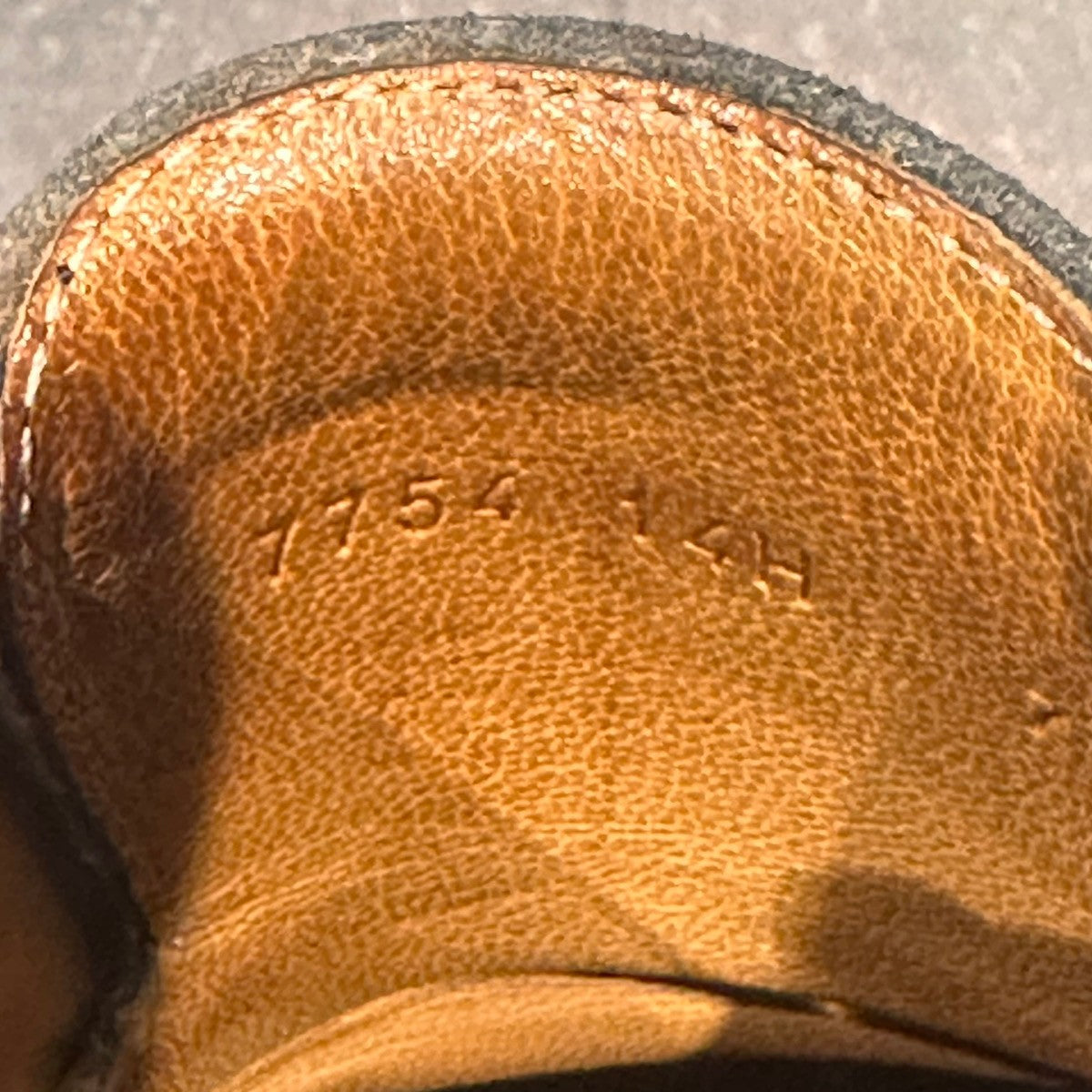 【PARABOOT】パラブーツ ウィリアム ダブルモンク カーフ ダークネイビー サイズUK7