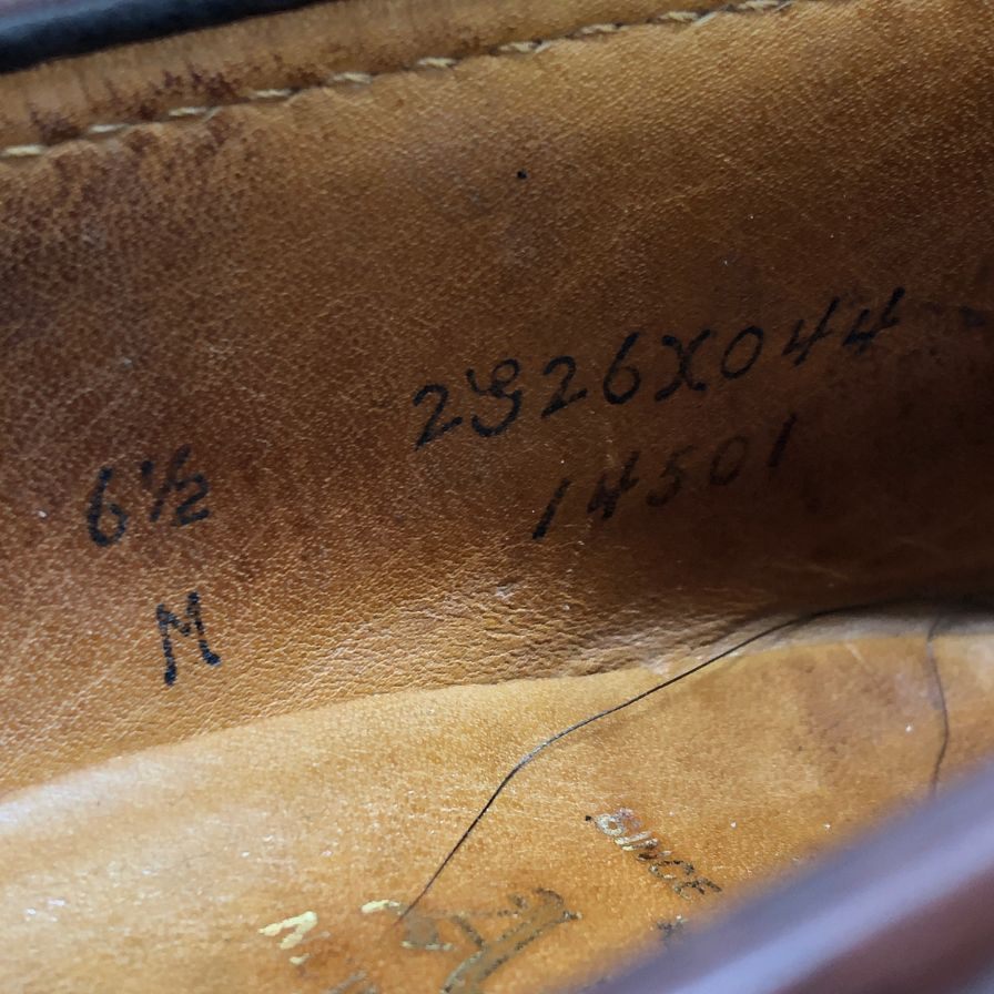 【ALDEN】オールデン  ローファー バーガンディ ブラウン（茶系） サイズ 6.5 ラスト