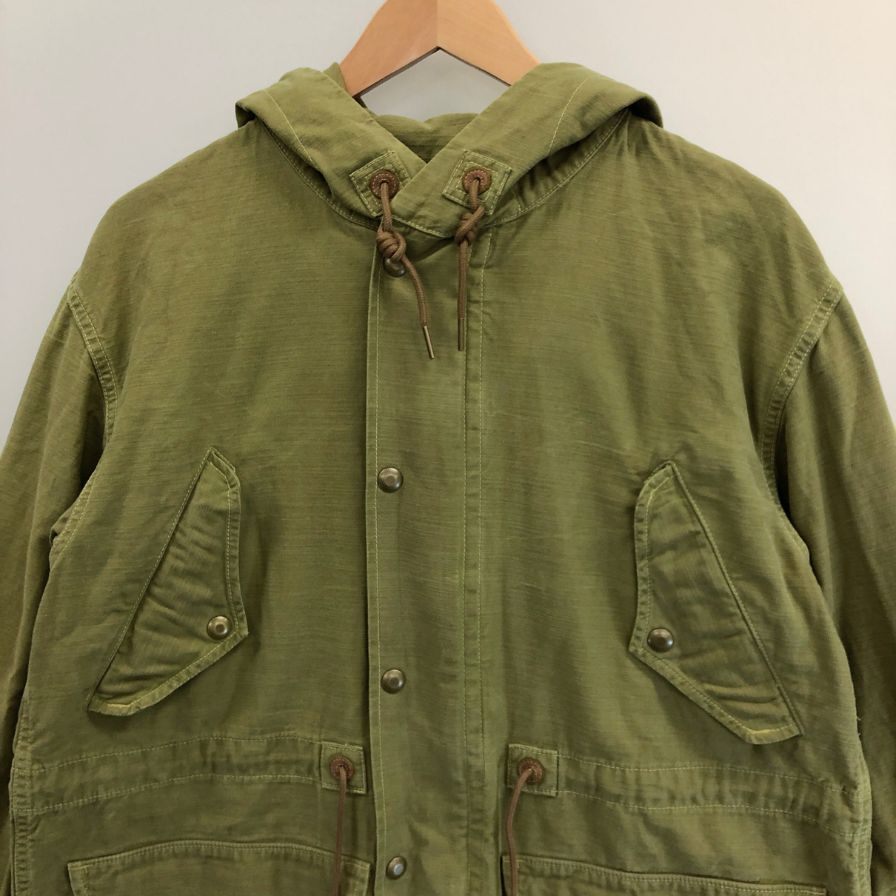 【RRL】ダブルアールエル ラルフローレン モッズコート M-06 カーキ メンズ サイズ2 RRL RALPH LAUREN