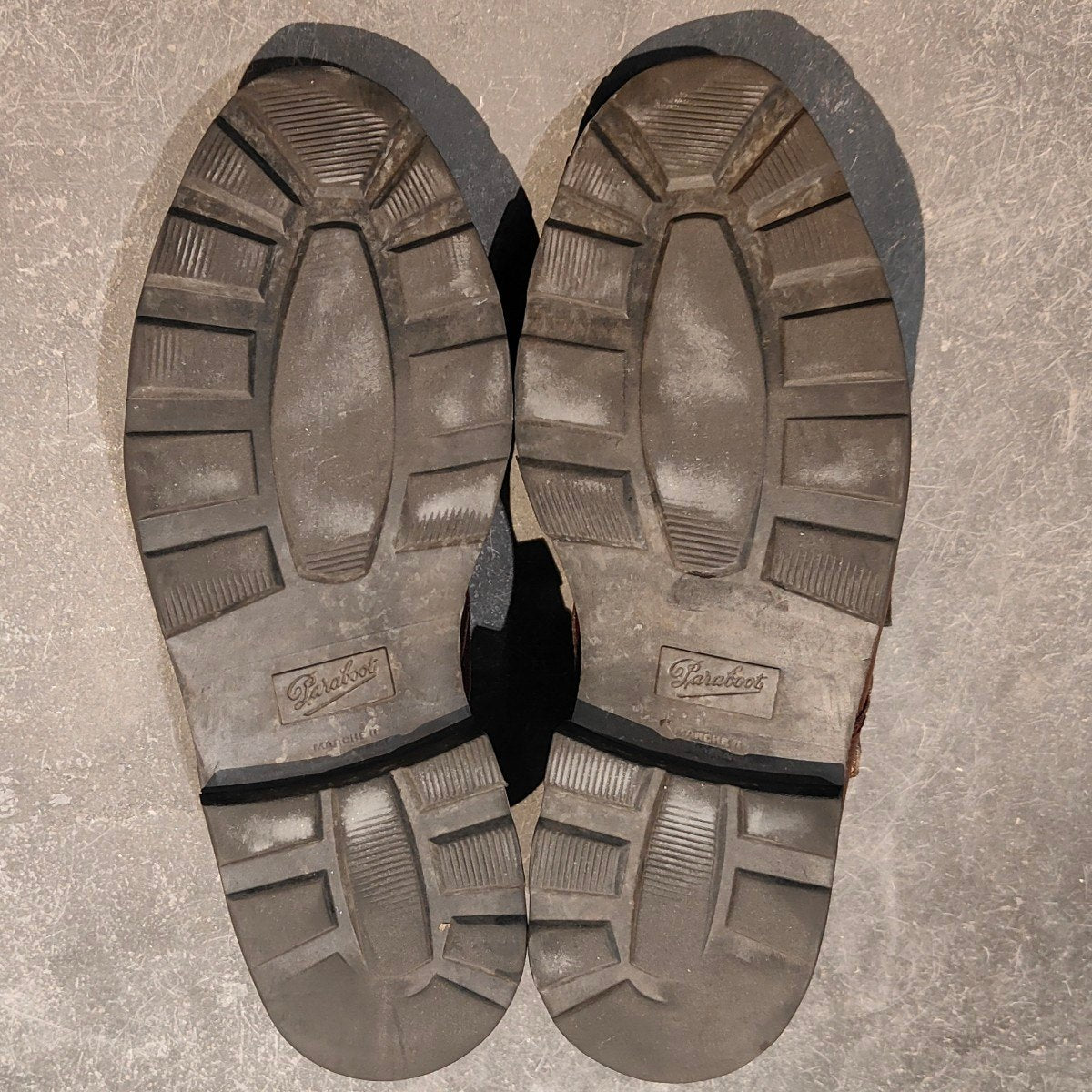 【PARABOOT】パラブーツ ウィリアム ダブルモンク グレインレザー ブラウンサイズUK9