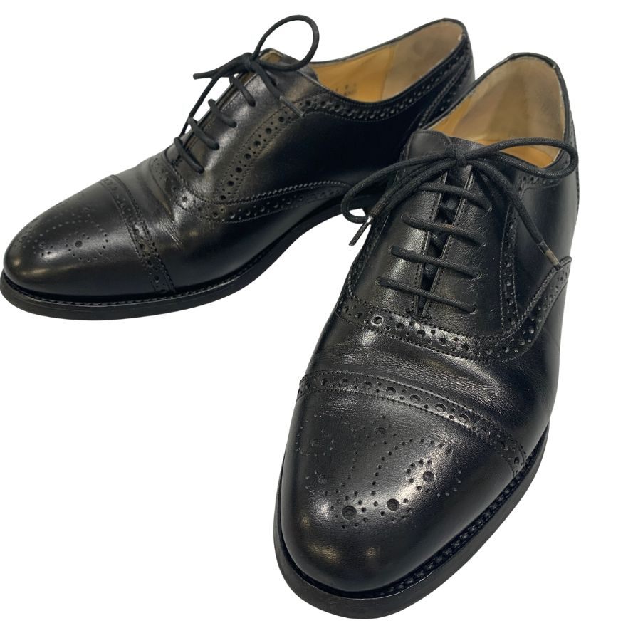 【Lloyd Footwear】ロイドフットウェア レースアップシューズ ストレートチップ カーフレザー 2827ER01 メンズ ブラック サイズ8
