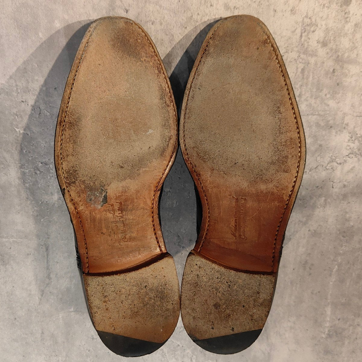 美品【JOSEPH CHEANEY】ジョセフチーニー ブロード2 ウイングチップ カーフ ブラック サイズUK6.5