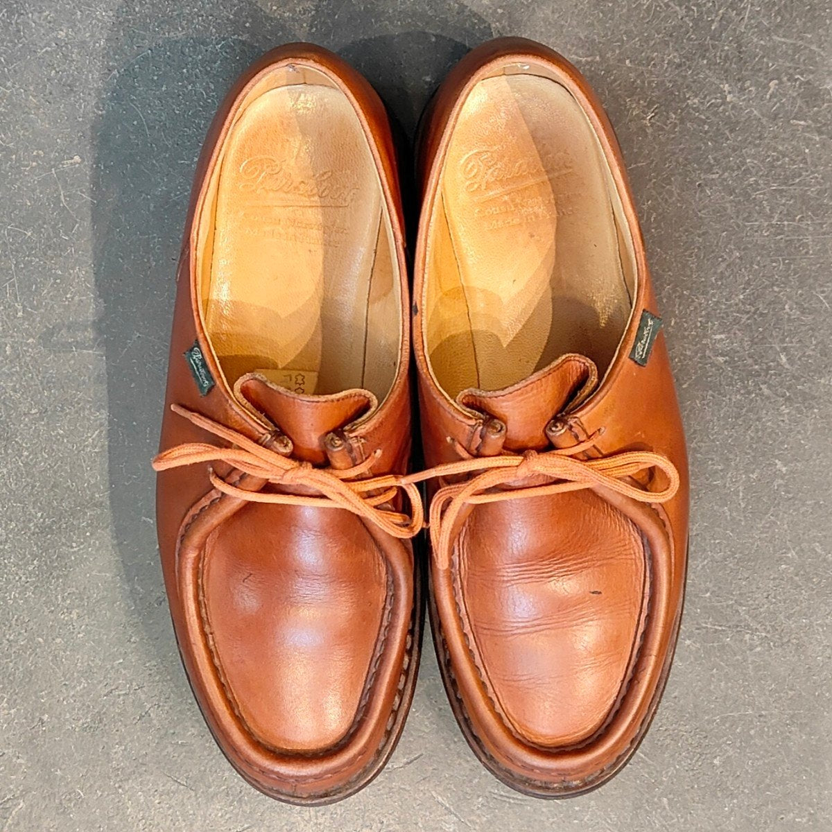 【Paraboot】パラブーツ ミカエル チロリアン リスレザー マロン サイズ41 参考定価￥94,600-