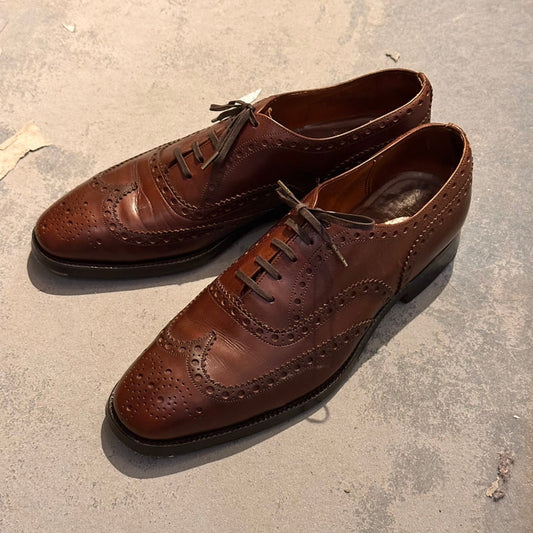 希少【Church's】チャーチ チェットウインド 3都市 カーフ ブラウン サイズUK75F 73ラスト