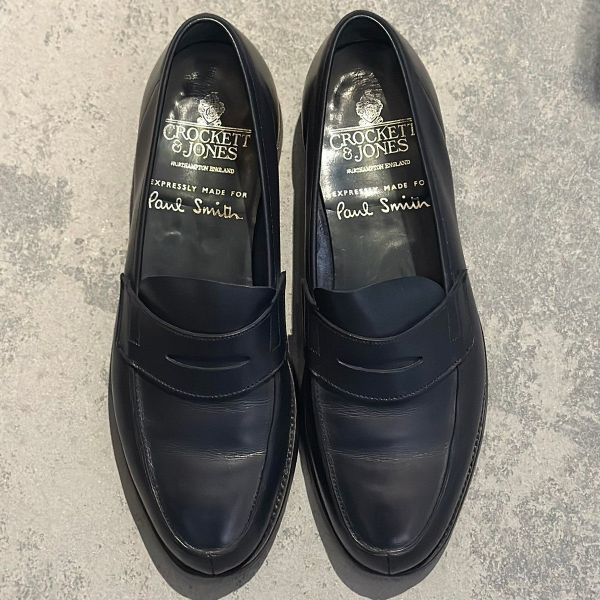 548.CROCKETT&JONES MERTON ペニーローファー 6E Crockett&Jones - 548.CROCKETT&JONES MERTON ペニーローファー