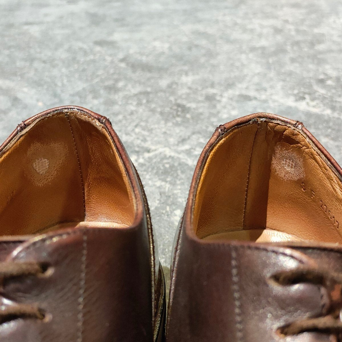 【Paraboot】パラブーツ シャンボード Uチップ リスレザー カフェ サイズ UK8 参考定価￥96,800-