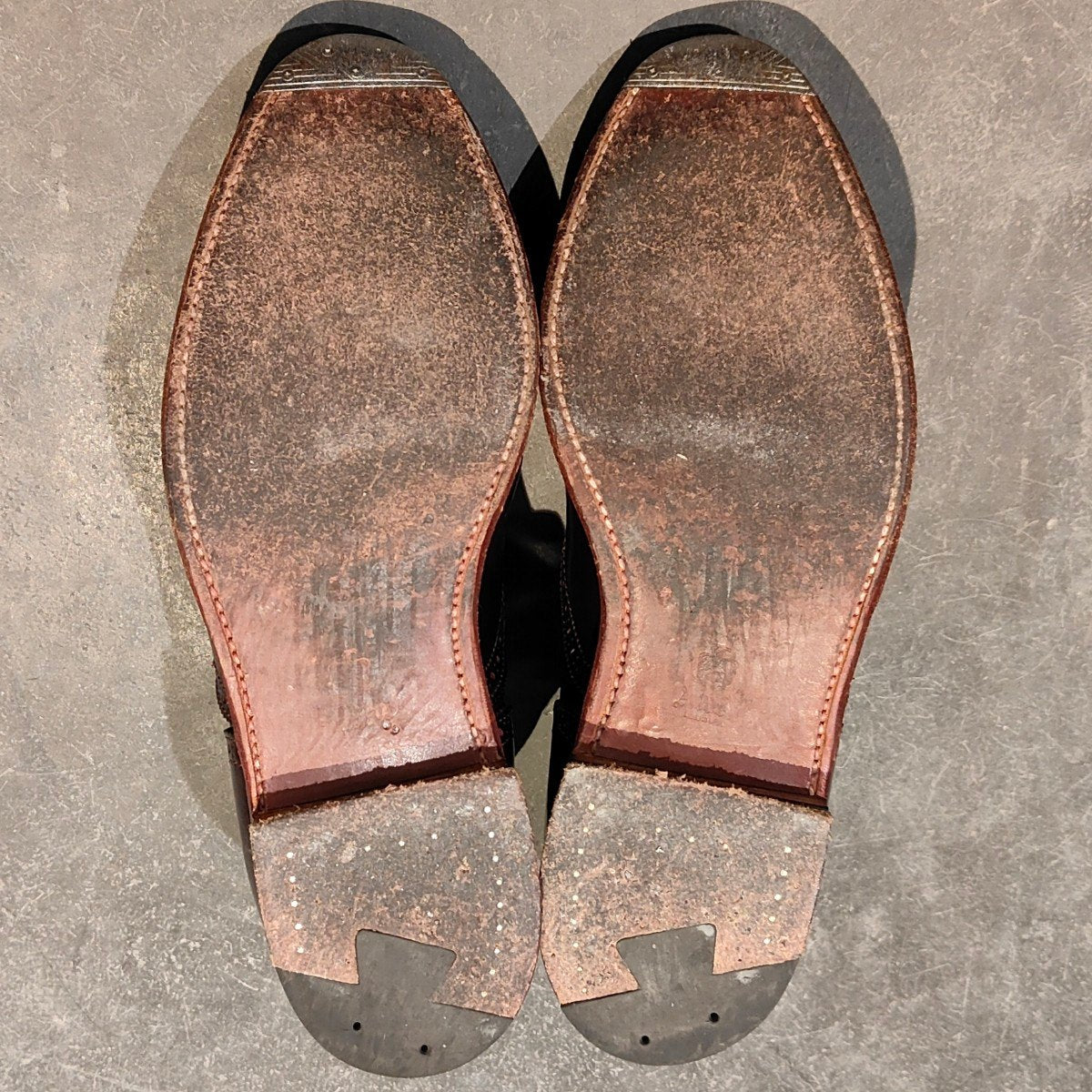 希少 極美品【ALDEN】オールデン ブローグ別注  D7302 セミブローグ コードバン ダークバーガンディ サイズ US8.5D ハンプトンラスト