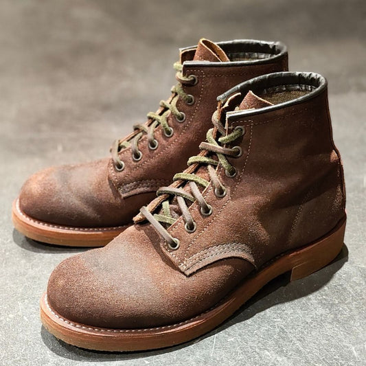 希少 【RED WING】レッドウイング×ナイジェルケーボン 4618 ブーツ  プレーントゥ ブラウン サイズ US7.5