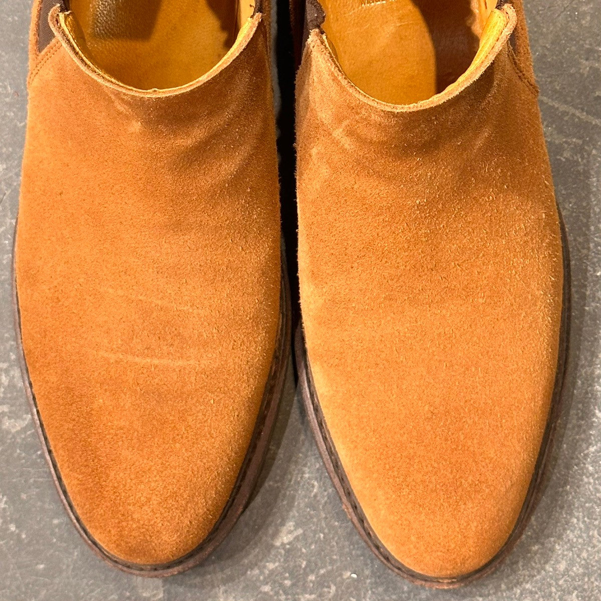 PARABOOT】パラブーツ シャンフォート サイドゴアブーツ スエード
