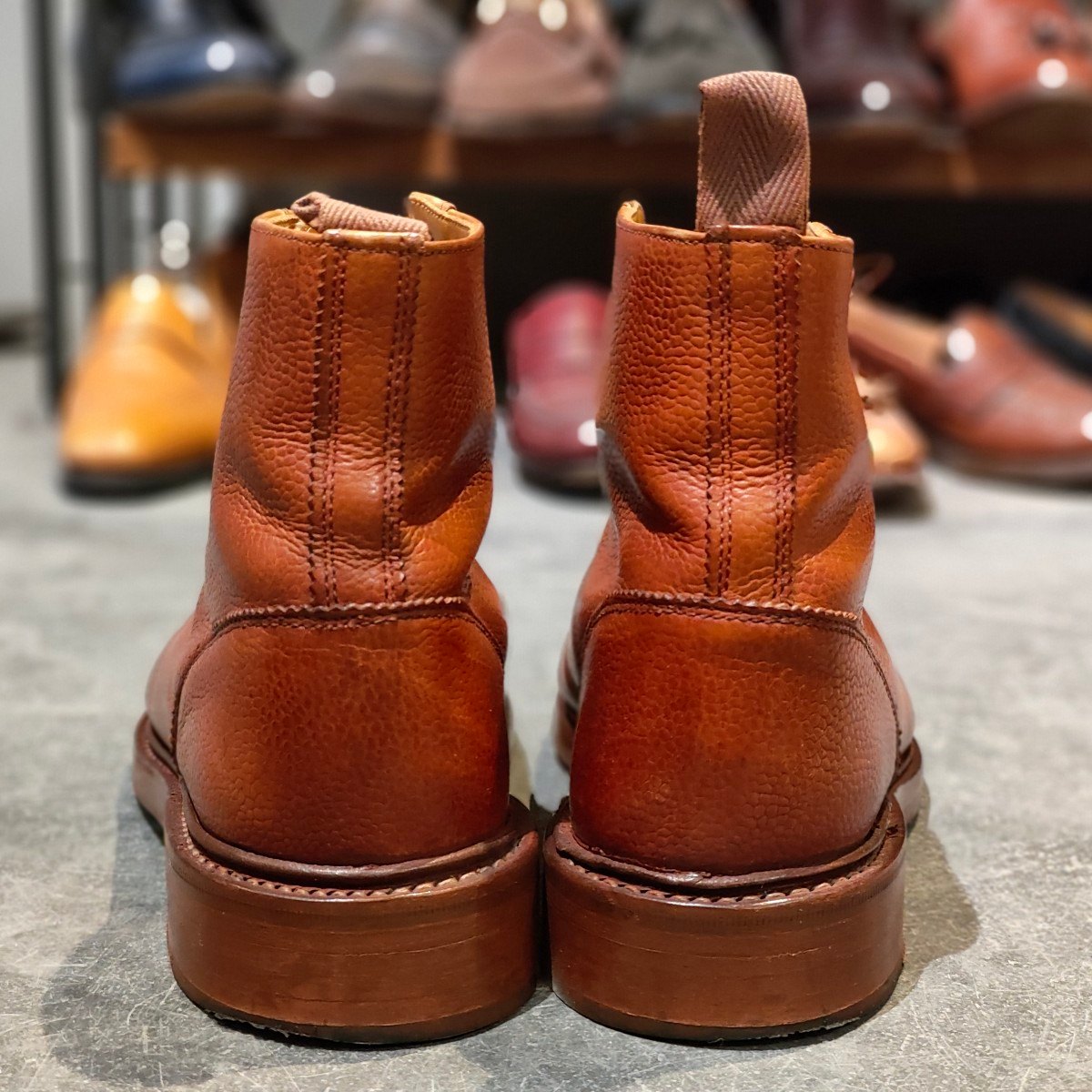 Tricker's】トリッカーズ 6072 イーサン モンキーブーツ グレイン