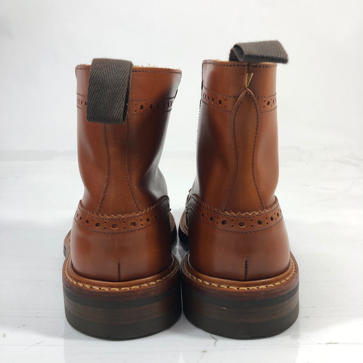 【オンライン限定】【Tricker's】トリッカーズ M2508 ウィングチップ カントリーブーツ メンズ サイズ 8 ブラウン