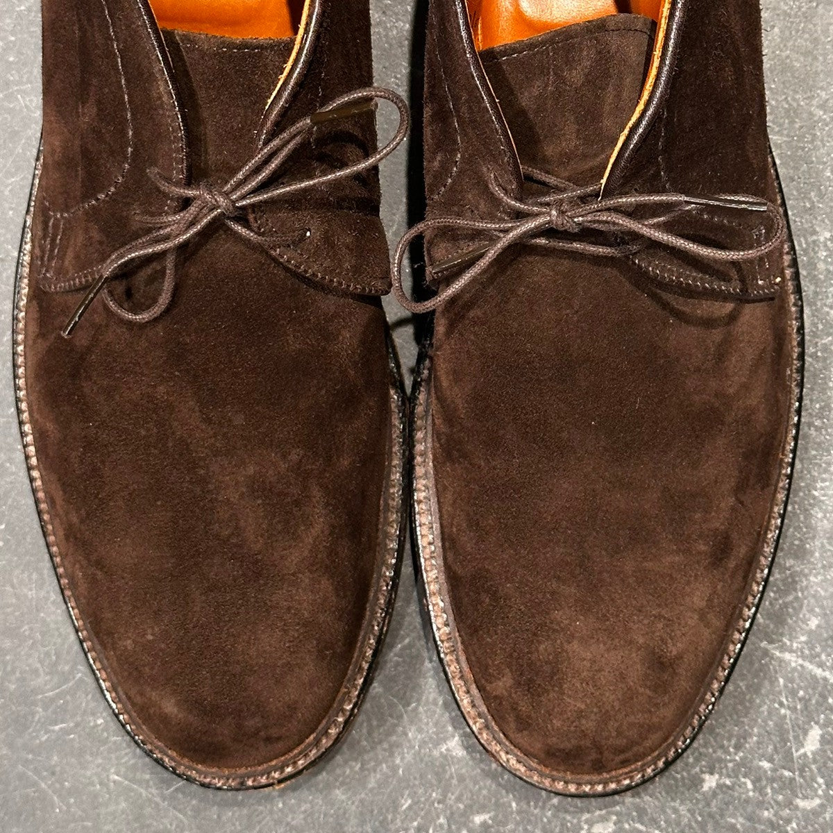 使用数回【ALDEN】オールデン 1479 チャッカブーツ バリーラスト ブラウン サイズ7.5 バリーラスト