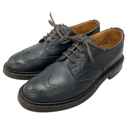 【Tricker's】トリッカーズ L5633 ビジネスシューズ ウイングチップ ネイビー（紺） サイズ UK6 ラスト