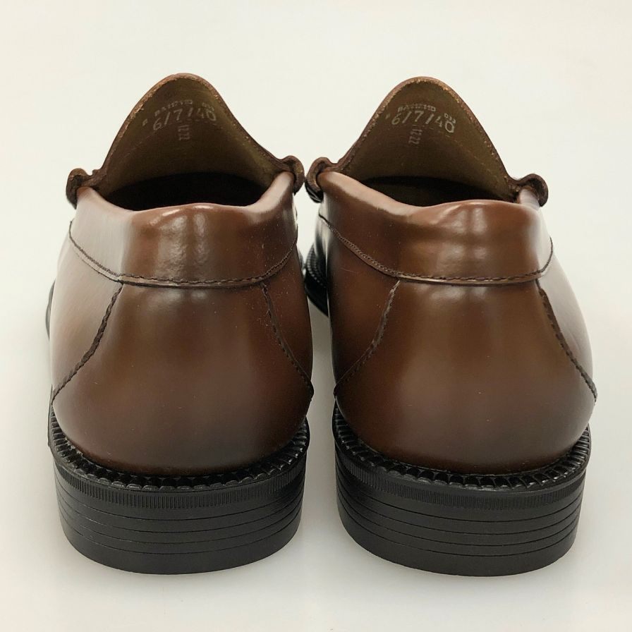 新品未使用 【G.H.Bass&Co. 】 ジーエイチバス 11711D ラーソン ローファー ハイシャインレザー ブラウン サイズ US7 定価￥31,900-