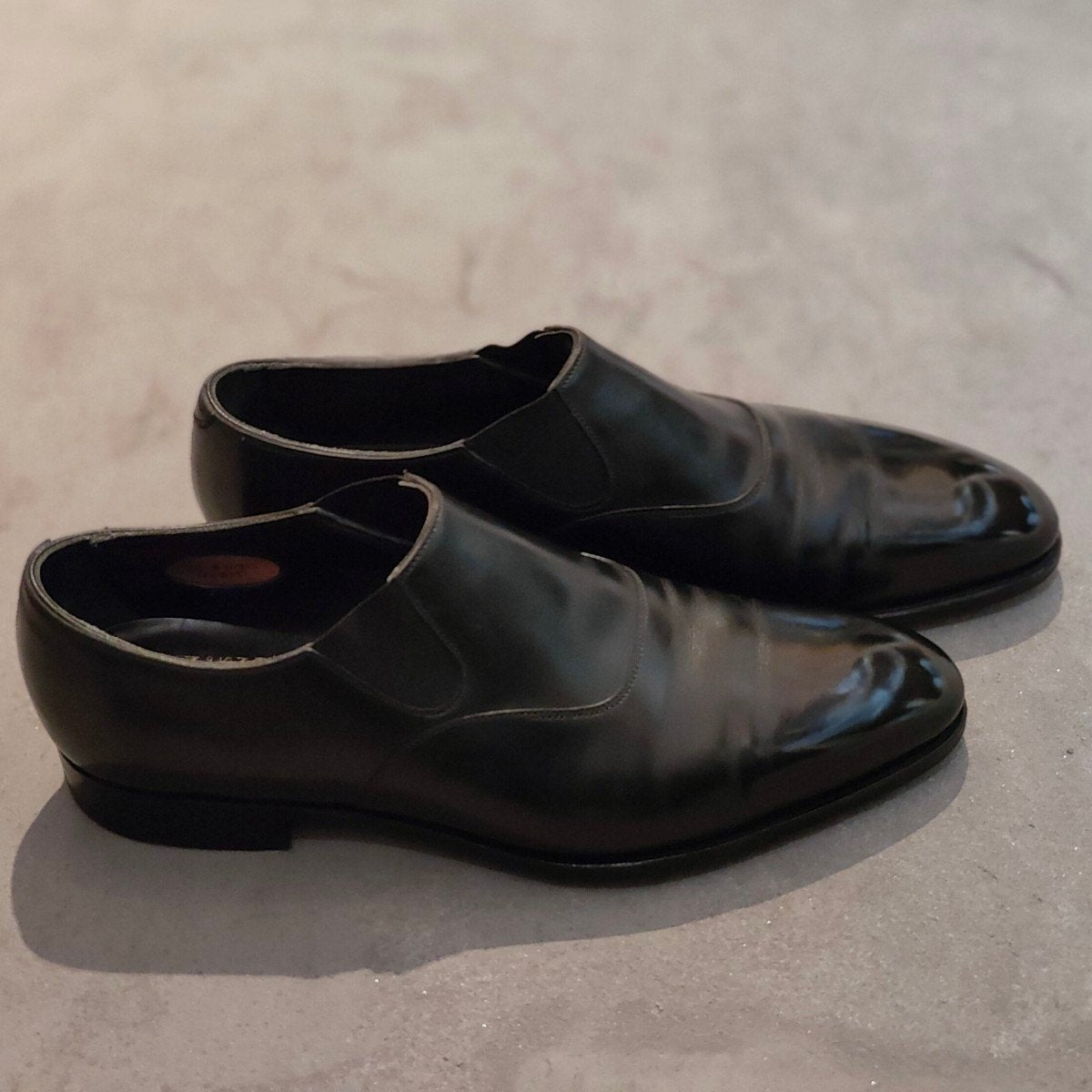 極美品【EDWARD GREEN】エドワードグリーン フィッツウィリアム サイド