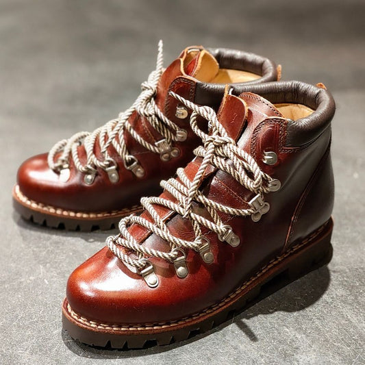 極美品【Paraboot】パラブーツ アヴォリアーズ トレッキングブーツ カーフ ブラウン サイズ UK5