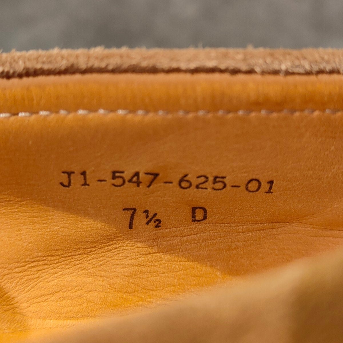 使用数回【J.M.WESTON】ジェイエムウエストン 625 ローファー スエード ベージュ サイズUK7.5D