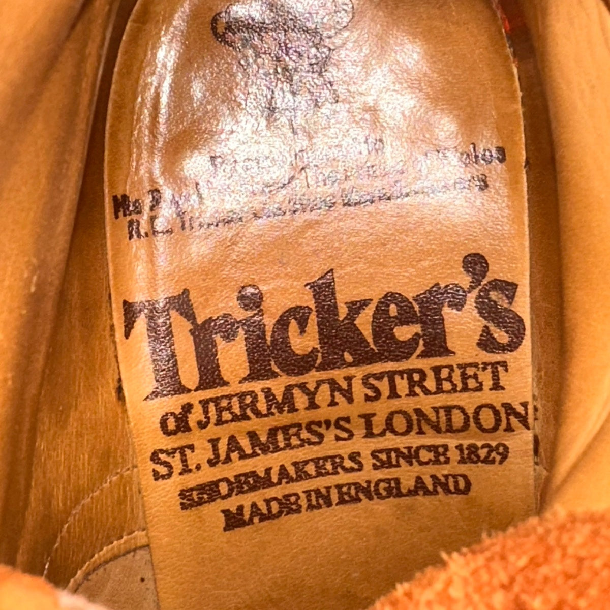 【Tricker’s】トリッカーズ L5411 カントリーブーツ カーフ マロン サイズUK6