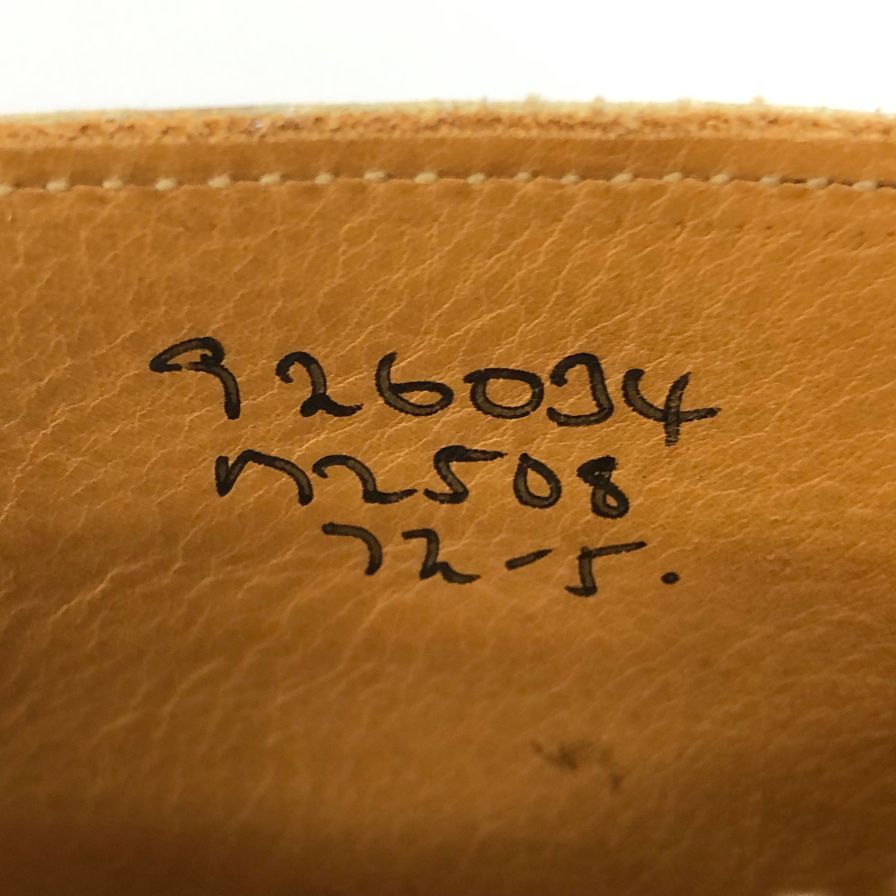 【Tricker`s】トリッカーズ M2508 ブーツ カーフ ベージュ サイズ UK7.5 ラスト