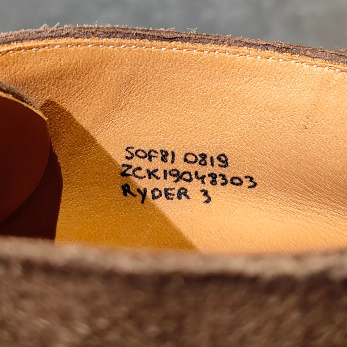 美品【Church's】チャーチ ライダー3 チャッカブーツ スエード 4都市 ブラウン サイズUK5F 81ラスト参考定価￥165,000-