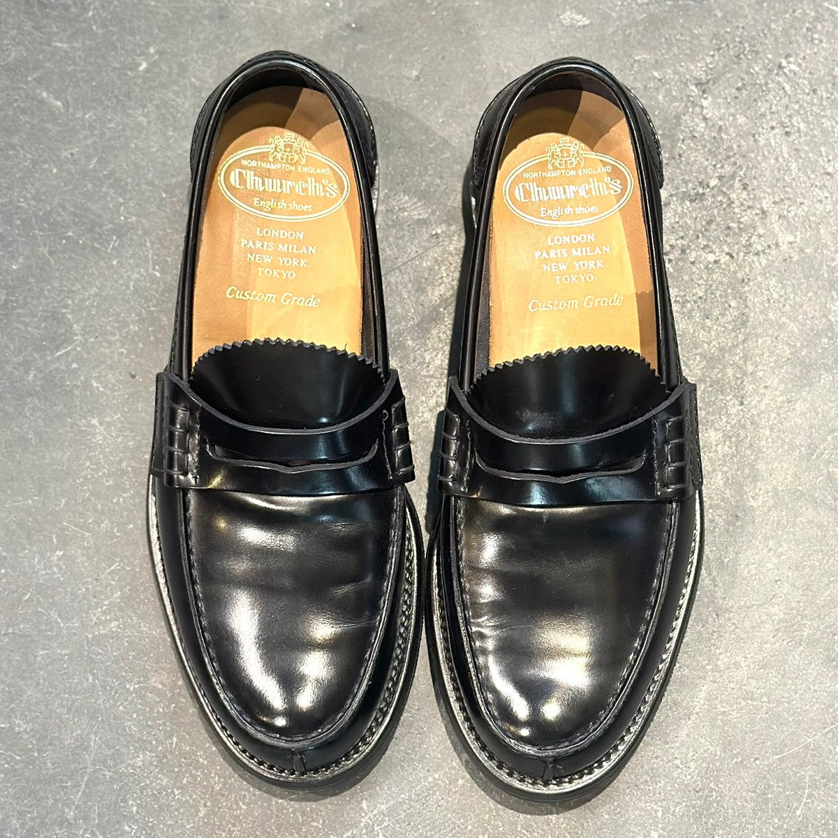 Church’s LANCASTER 4都市 85 UK8.5 黒 チャーチ 楽天市場】Church's チャーチ 【新品同様】LANCASTER