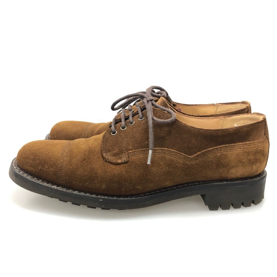 【JOSEPH CHEANEY】ジョセフ チーニー レザーシューズ ウィンフェル スエード  メンズ サイズ8.5F ブラウン WHINFELL