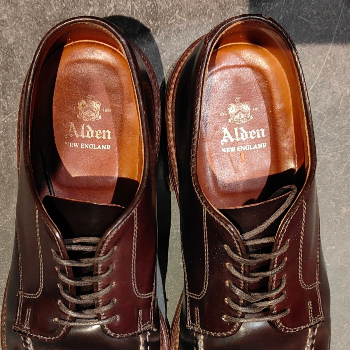 ALDEN】オールデン D7610F NST Uチップ コードバン ダークバーガンディ