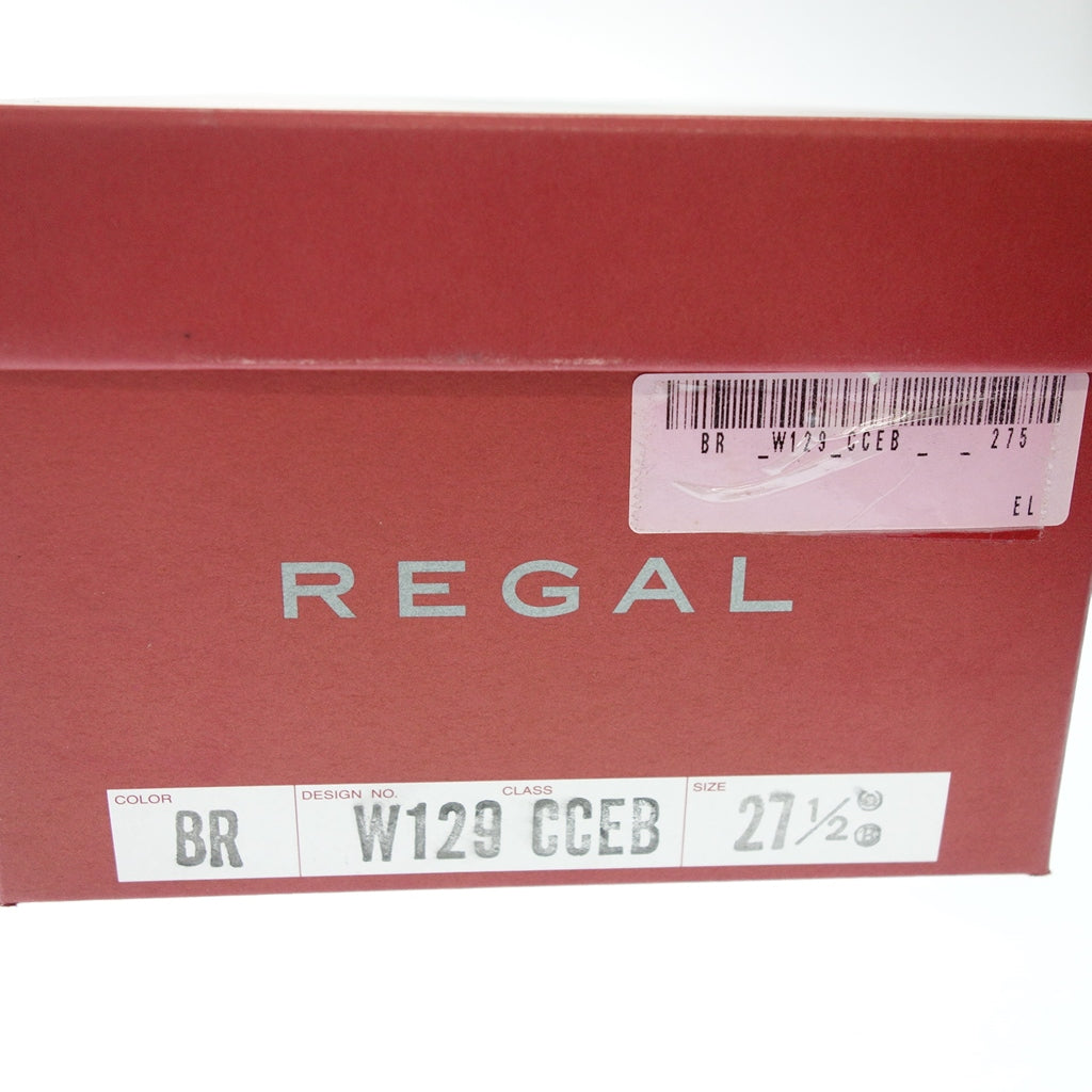 【REGAL】リーガル W129 Uチップ カーフ ブラウン サイズ 27.5 ラスト