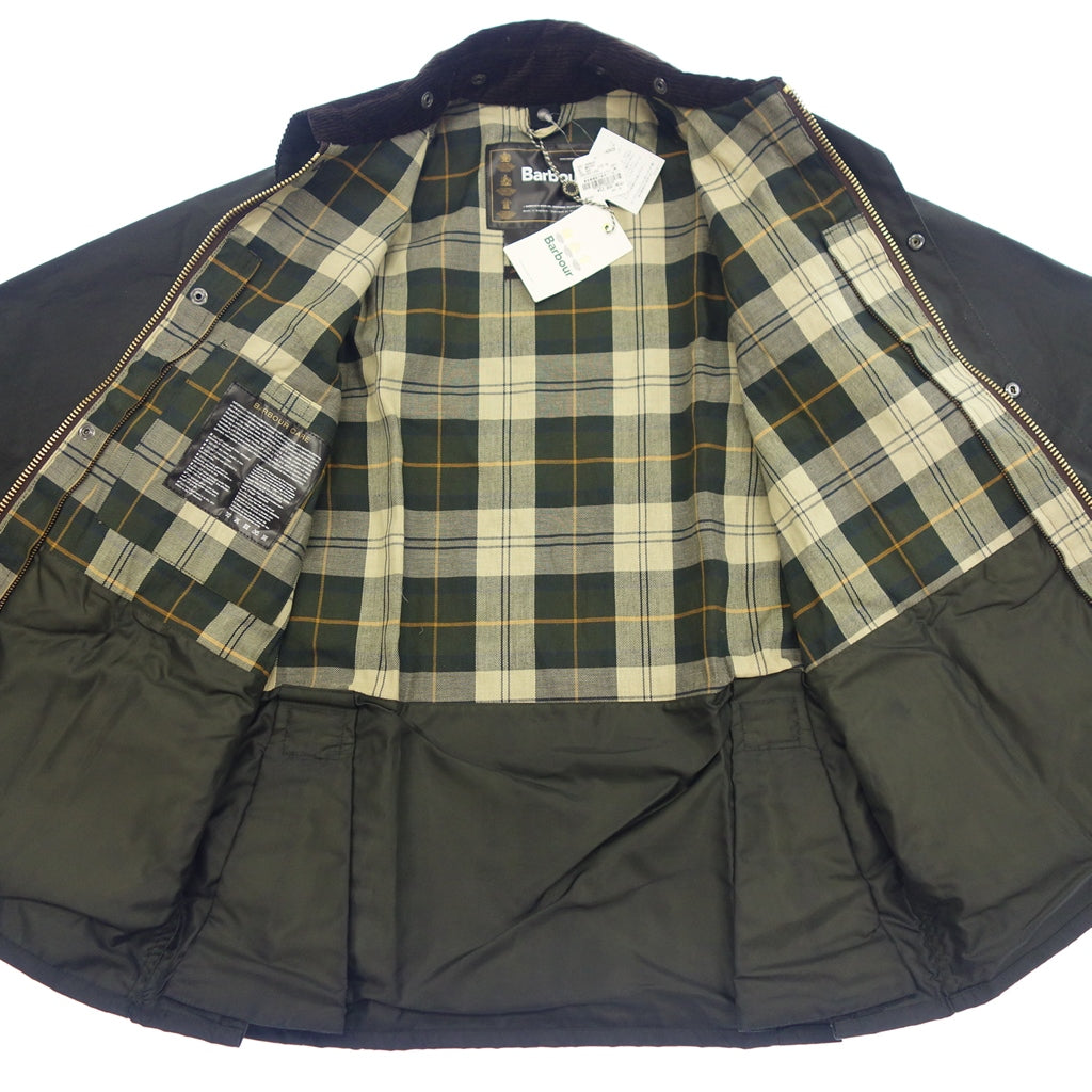 【Barbour x BEAMS F】バブアー x ビームスF 別注 ML BEDALE-F JACKET オイルドジャケット カーキ メンズ サイズ  38