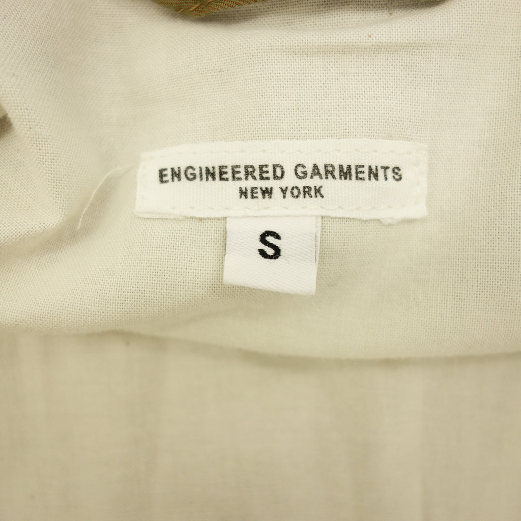 【ENGINEERED GARMENTS】エンジニアドガーメンツ ショールカラーコート 玉虫色 ベージュ系 サイズS