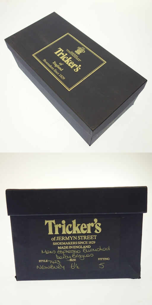 【Tricker’ｓ】トリッカーズ NEWBURY 7423 ウイングチップ ブラウン サイズ UK6.5